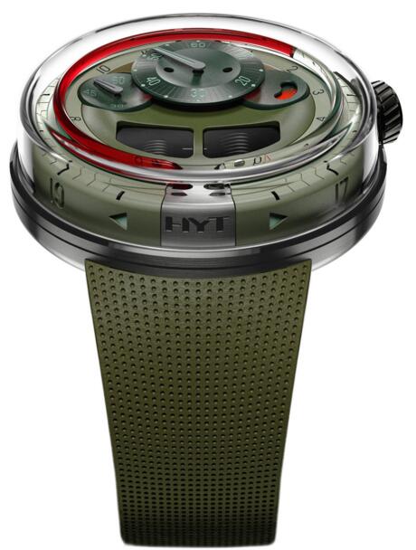 Review Buy HYT H0 Khaki H02138 watch price